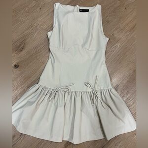 Zara Bow Mini Dress - Medium